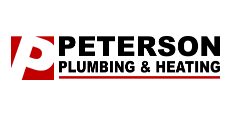 peterson plumbing and heating logo
